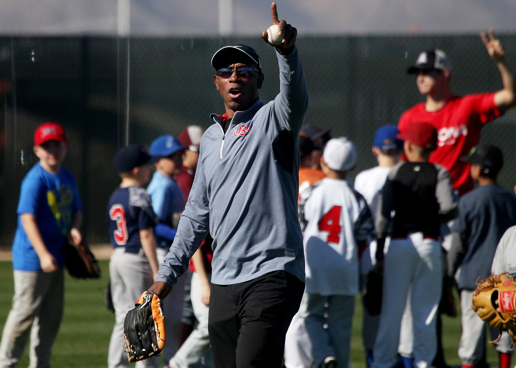 Shelley Duncan's 2017 baseball camp in Tucson